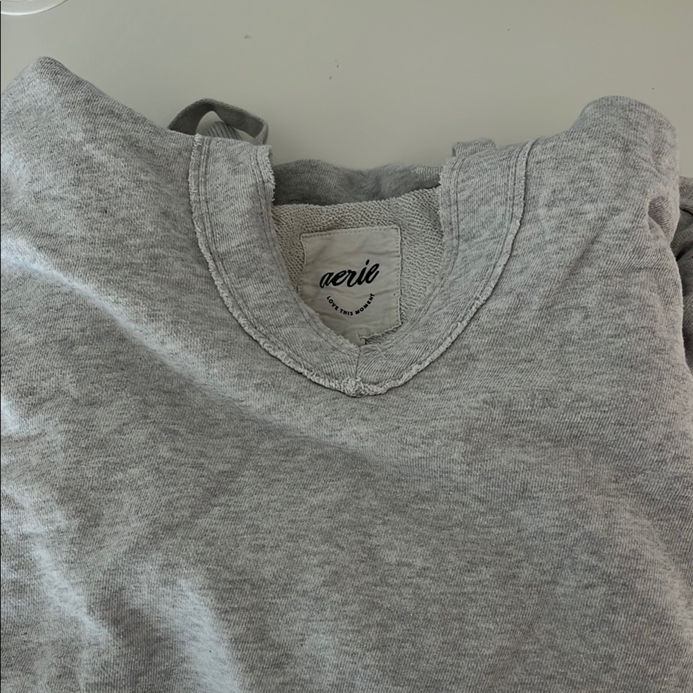 Aerie Gray Sweatshirt